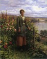 In Her Garden countrywoman Daniel Ridgway Knight